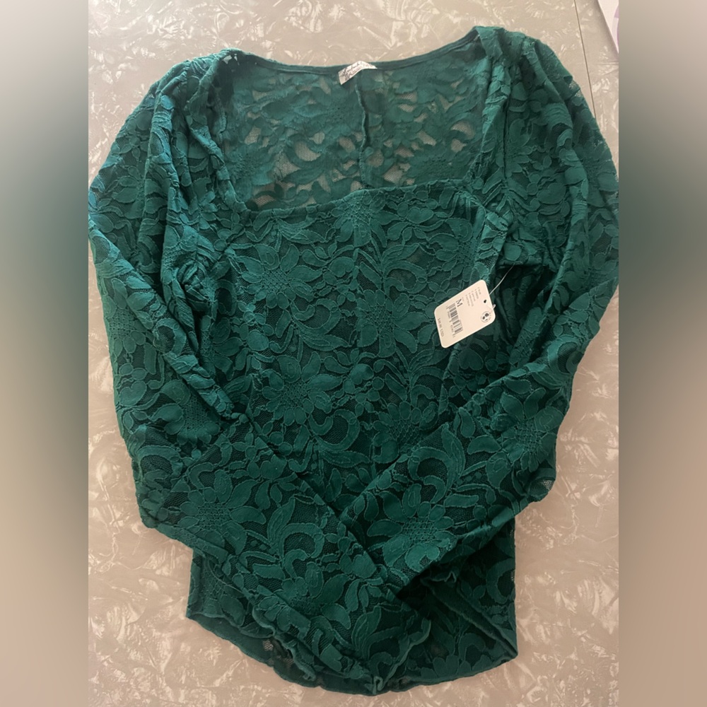 Free people lace long sleeve